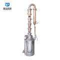 50L mini distillery equipment red copper alembic electric heating machine didtillation for home use